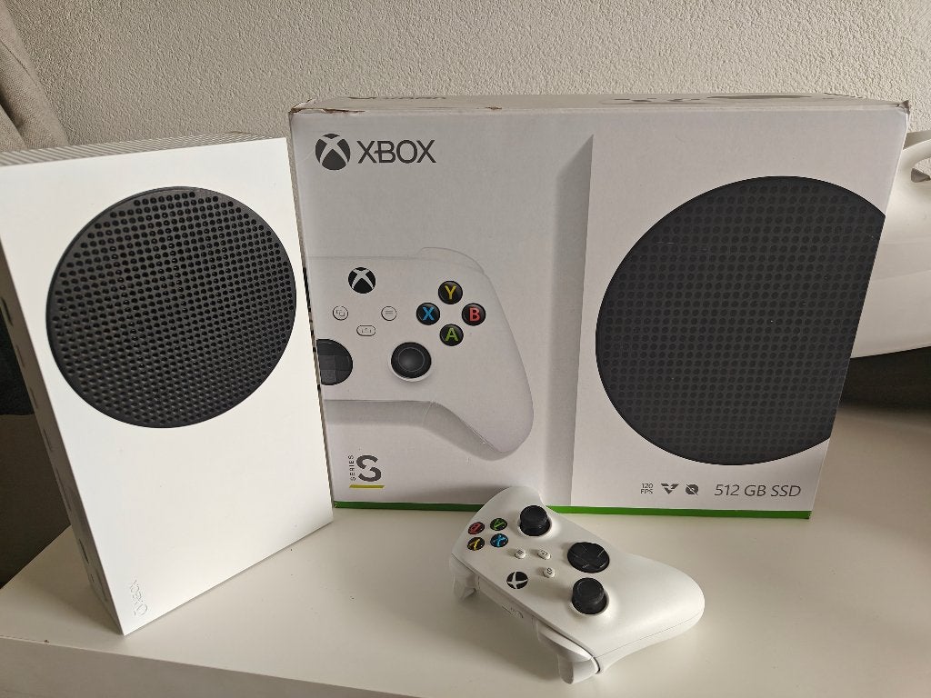 Xbox series S 512GB met controller, Verzenden, Zo goed als nieuw, Xbox Series S