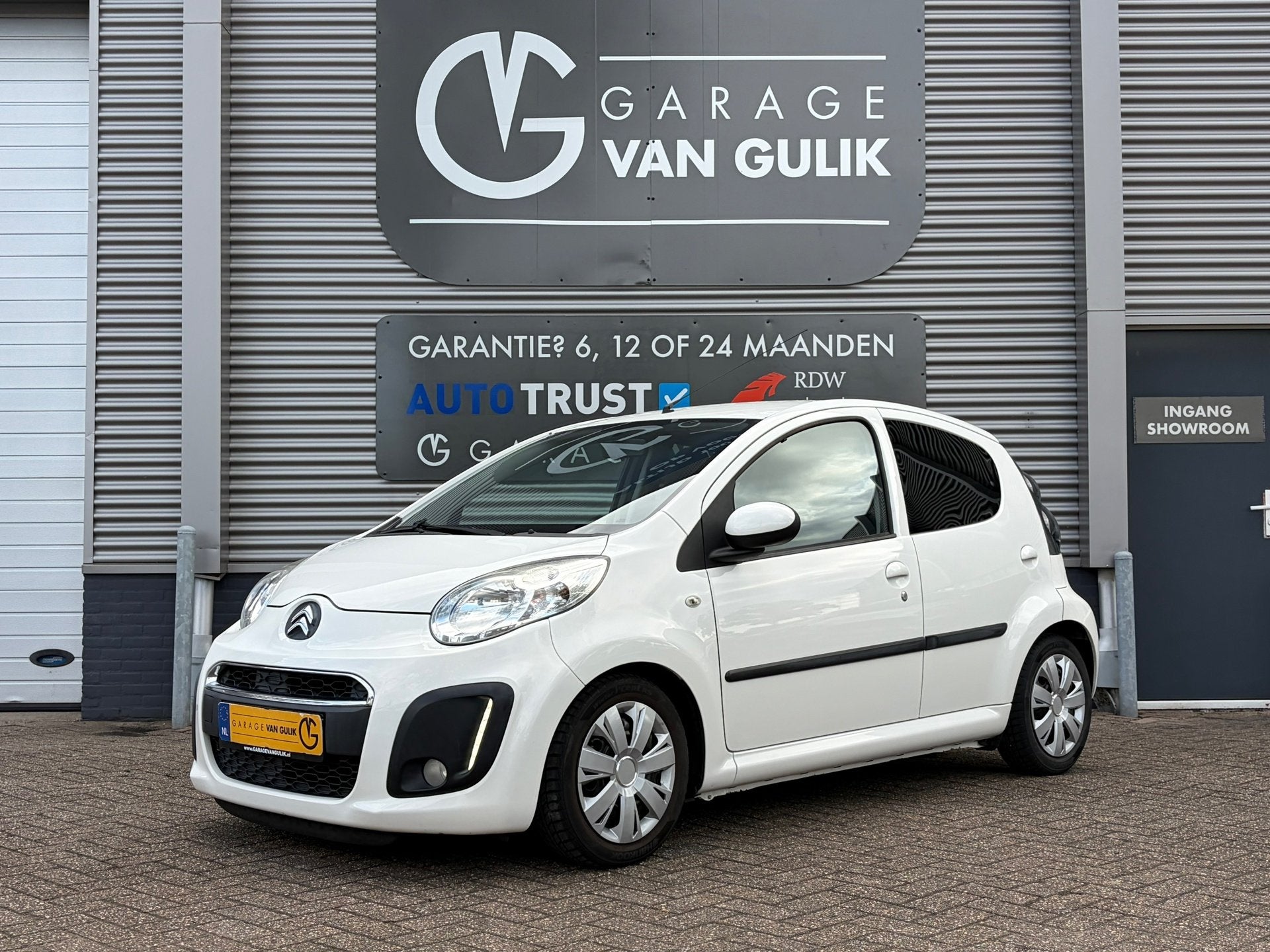 Citroen C1 1.0 68PK Airco,ElektrRamen,Radio/Cd-Speler,Toeren, Auto's, Voorwielaandrijving, Euro 5, Stof, Gebruikt