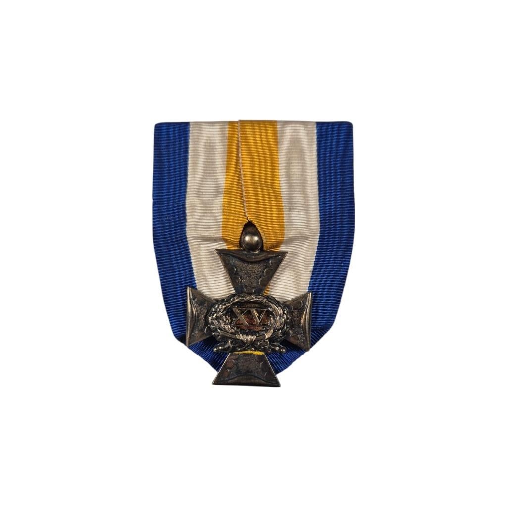 Nederlands officierskruis 15 jaar trouwe dienst, 2288CL, Overige typen, Info@dbmmilitaria.nl, Ophalen of Verzenden
