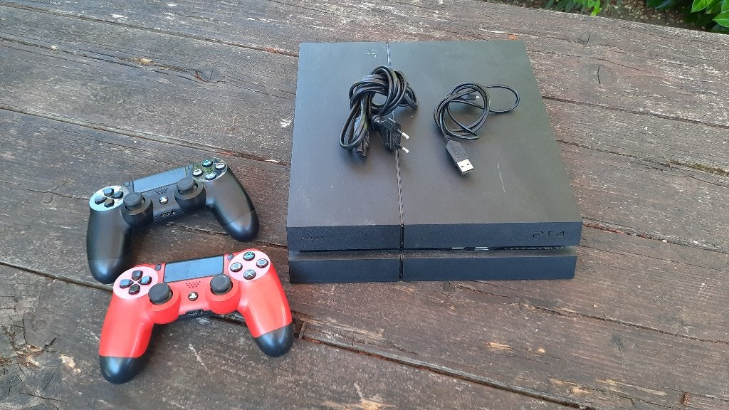PlayStation 4 500gb (incl. 2 controllers), Met 2 controllers, Ophalen of Verzenden, Original, 500 GB