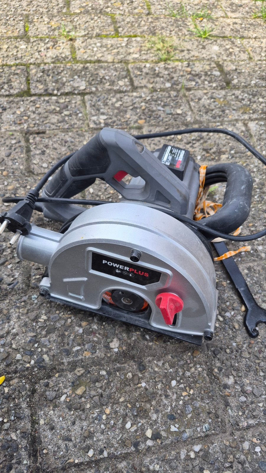 Powerplus POWE80050 Muurfrees 1700W professionele Sleuvenfr, Ophalen of Verzenden, Elektrisch, Muurfrees