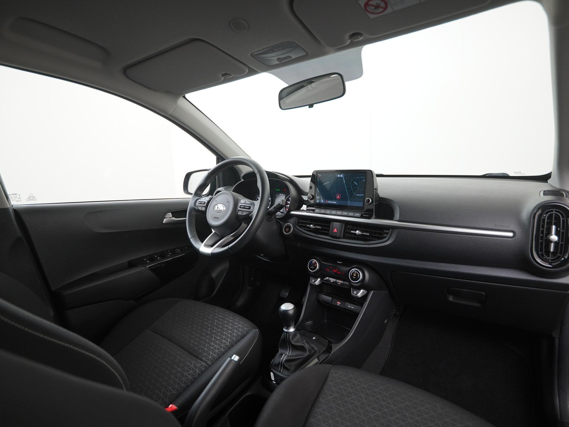 Kia Picanto 1.0 DPi DynamicPlusLine | Navigatie | Zondag Ope, Voorwielaandrijving, Stof, Gebruikt, 4 stoelen