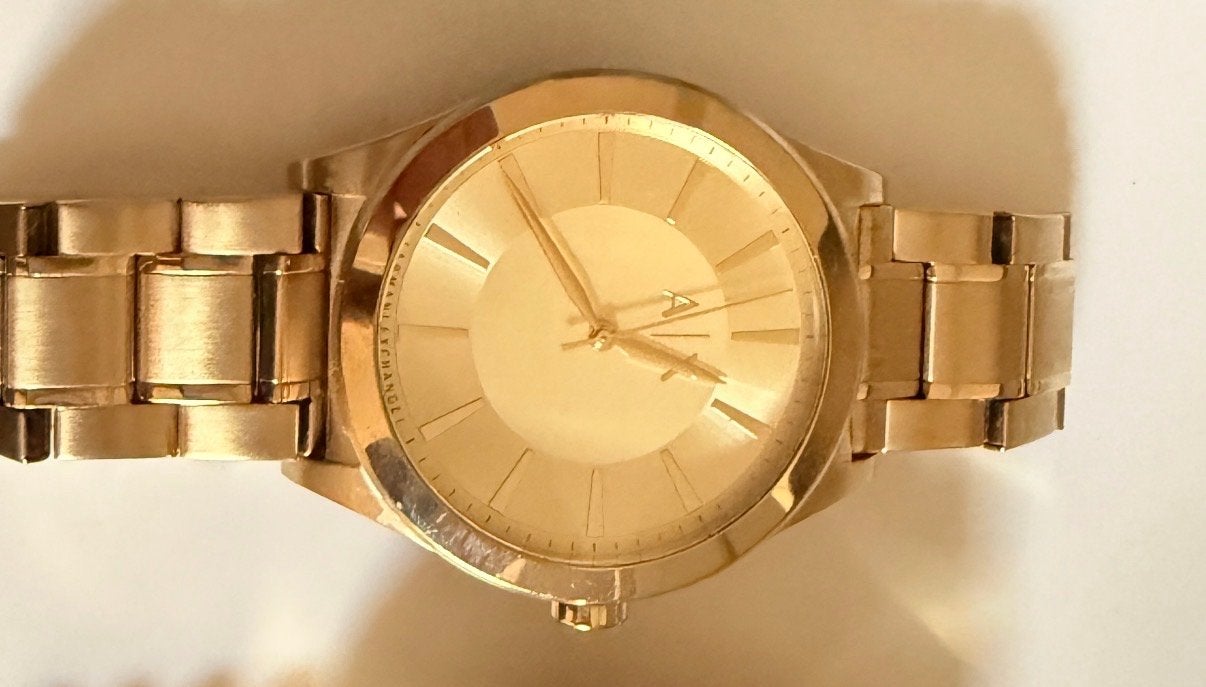 Drie stijlvolle horloges: Michael Kors, Armani Exchange, Overige merken, Gebruikt, Staal, Polshorloge