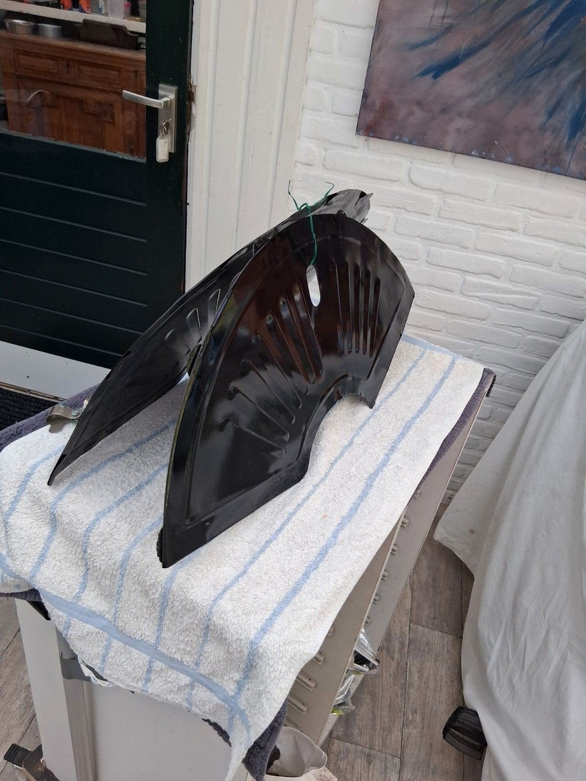 oldtimer metalen jasbeschermers voor fiets, Fietsen en Brommers, Ophalen of Verzenden, Gebruikt, Kap