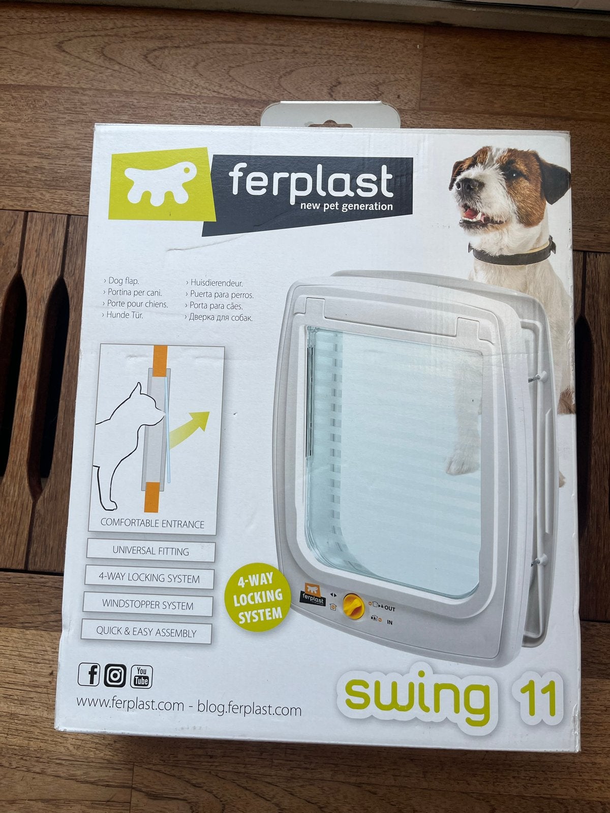 Ferplast Swing 11 honden / katten luik. Nieuw!, Dieren en Toebehoren, Honden-accessoires, Ophalen of Verzenden, Nieuw