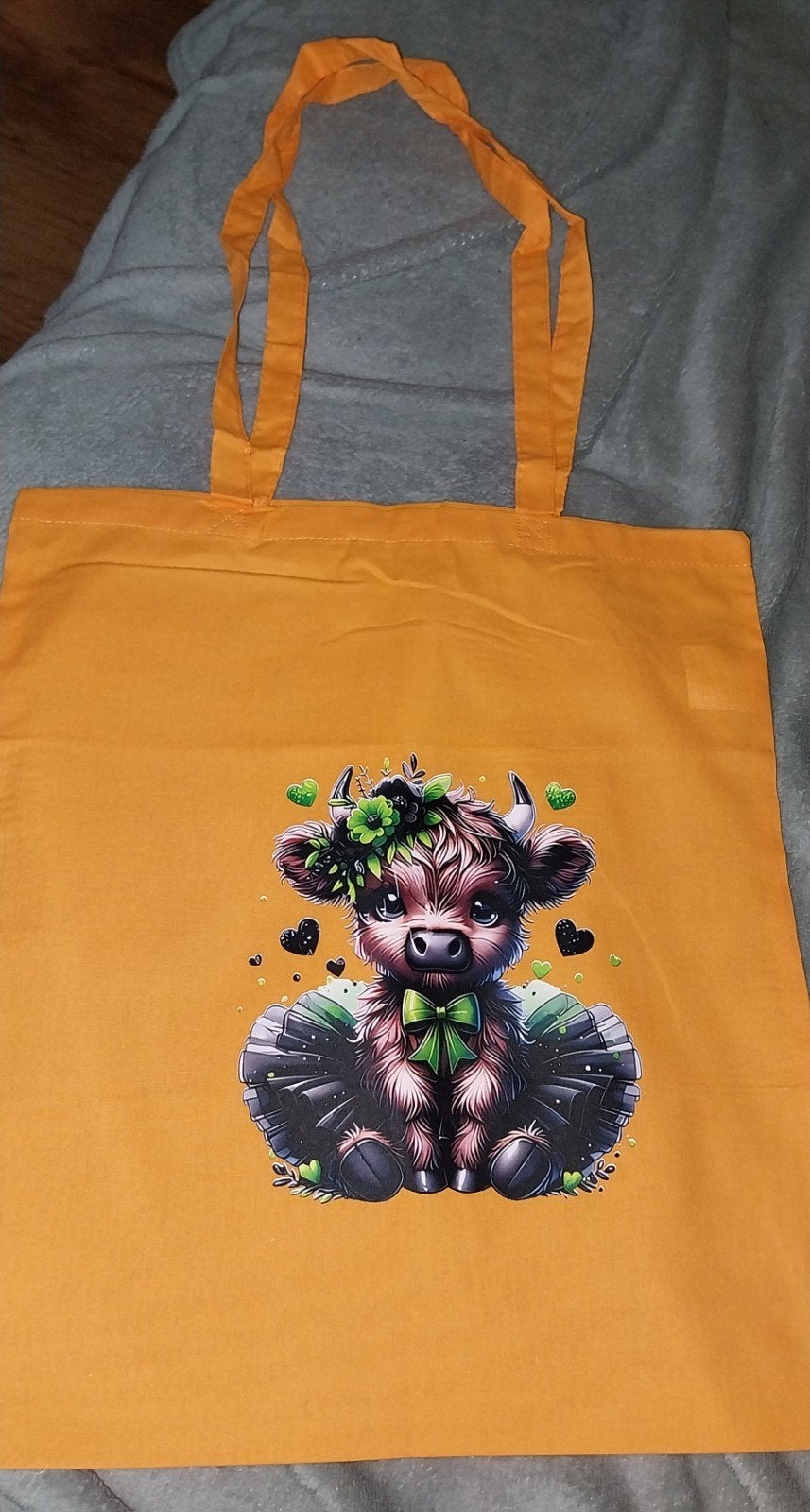 Nieuwe katoenen tas met schattige koeienprint, Ophalen of Verzenden