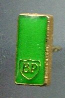 BP groen email op koper PIN ( BLAD1_139), Verzamelen, Speldjes, Pins en Buttons, Ophalen of Verzenden, Zo goed als nieuw, Transport