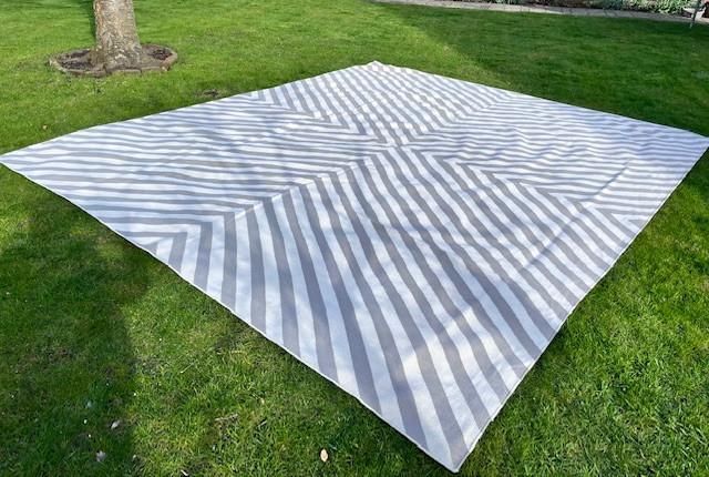 Waanzinnig tapijt van stylist Jonathan Adler 396 x 335 cm, Ophalen, 200 cm of meer, Zo goed als nieuw, 200 cm of meer