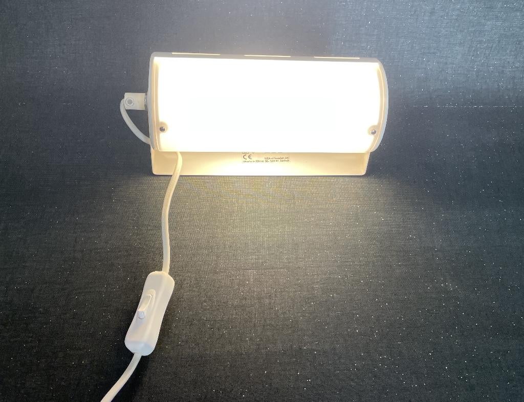wandlamp IKEA SMYG jaren ’90 vintage, Huis en Inrichting, Lampen | Wandlampen, Ophalen of Verzenden, Gebruikt, Metaal, Scandinavisch