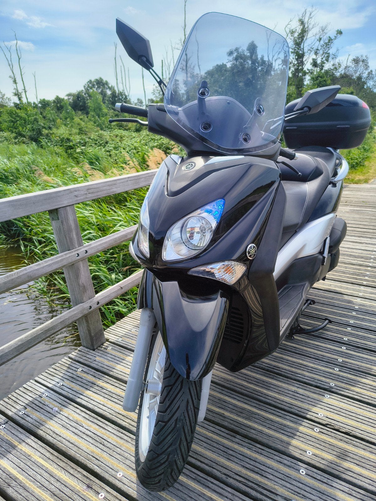 Yamaha X CitY VP 250cc weinig gelopen (19800), Fietsen en Brommers, Ophalen, Overige modellen, Zo goed als nieuw, Benzine