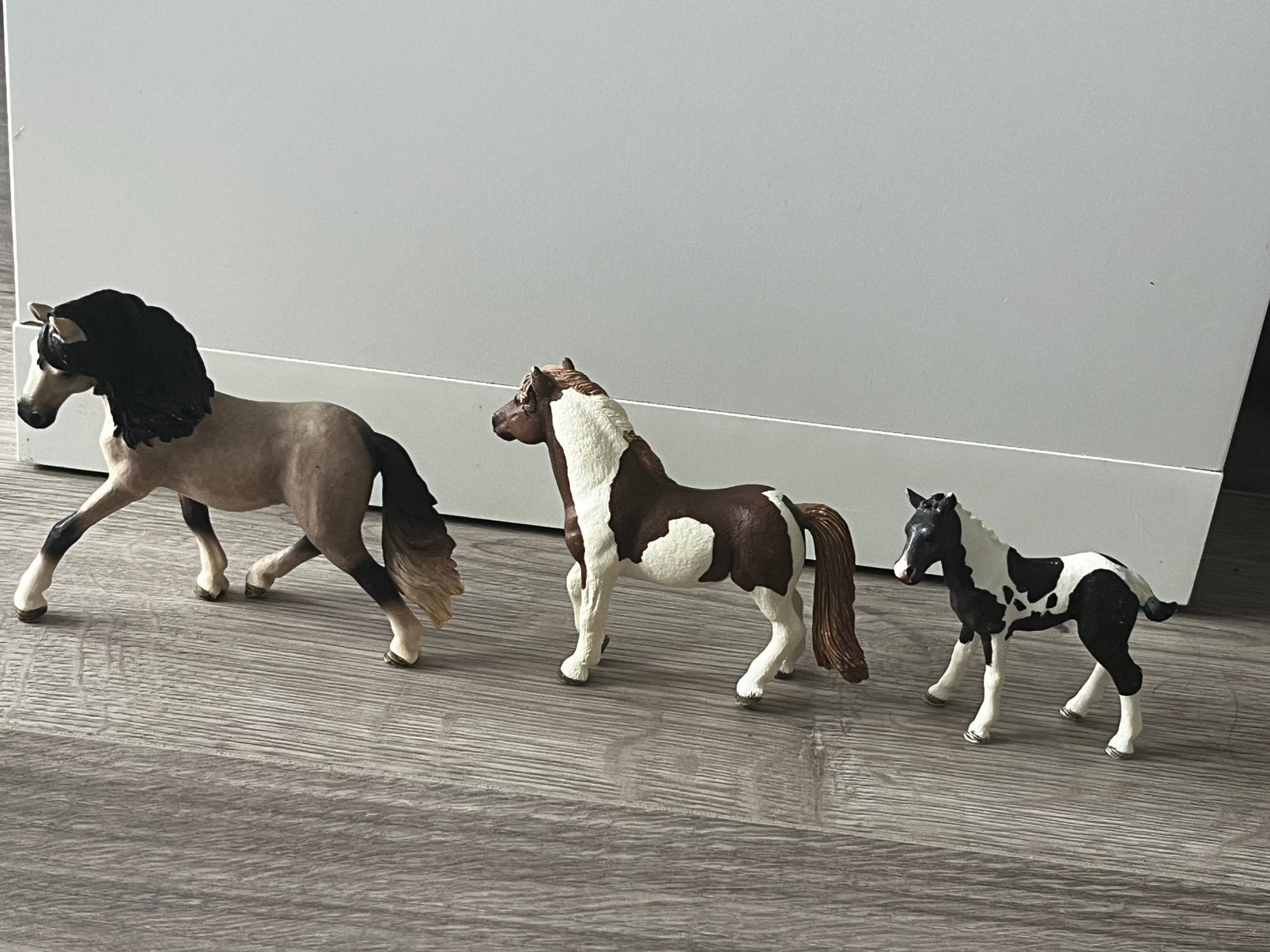 7 Schleich paarden, Ophalen of Verzenden, Zo goed als nieuw, Paard, Beeldje of Figuurtje