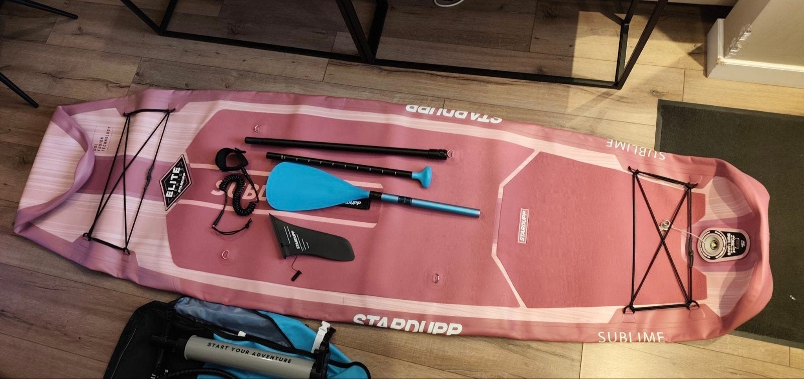 Stardupp Sublime Elite 10'6 SUP board met elektrische pomp