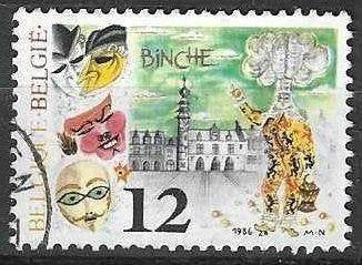 Belgie 1986 - Yvert/OBP 2201 - Carnavalsteden (ST), Verzenden, Gestempeld