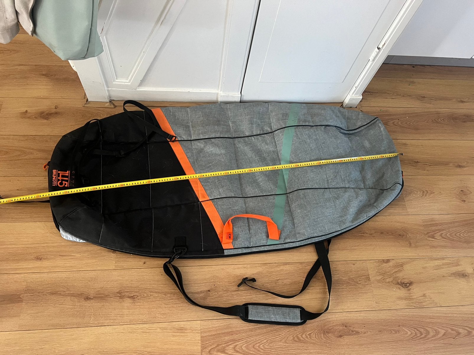 Brunotti Defence Kite/Wake Double Boardbag Travelbag, Ophalen of Verzenden, Gebruikt, Overige typen, Met koord