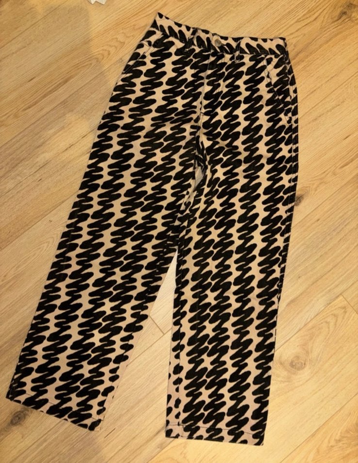 Obey broek, Verzenden, Beige, Zo goed als nieuw, Maat 36 (S)