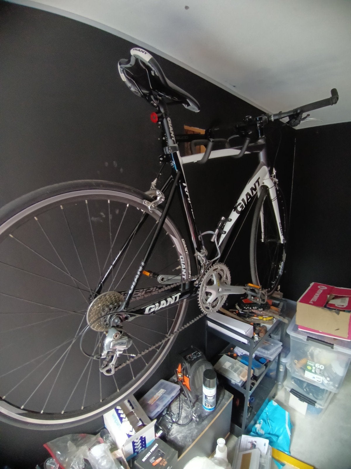 Race fiets, Ophalen, Aluminium, Giant, Zo goed als nieuw