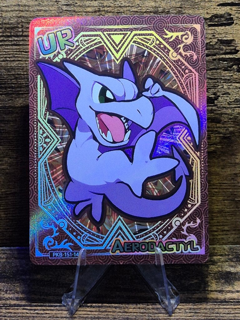 Poké Baby Aerodactyl, Ophalen of Verzenden, Nieuw, Foil