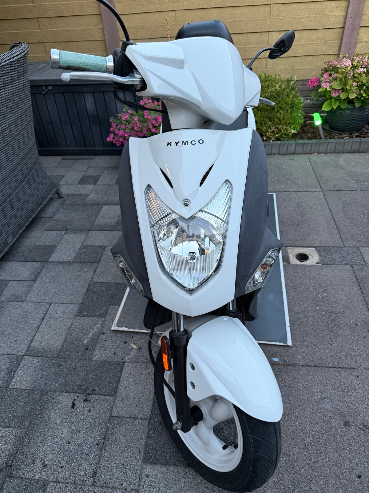 Kymco Agility 50 Scooter - Wit, Gebruikt, Fietsen en Brommers, Ophalen, Gebruikt, Maximaal 25 km/u, Benzine