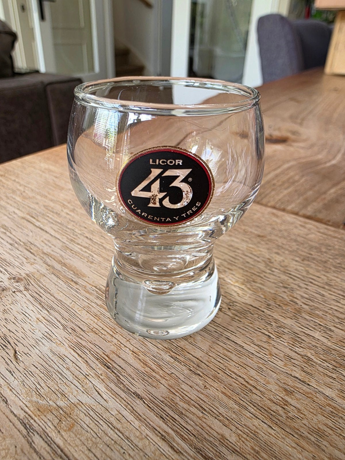 Licor 43 glaasje, Ophalen of Verzenden, Gebruikt