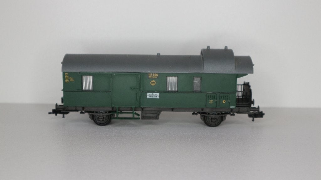 Bagagewagen DR 	Fleischmann 5005, Gebruikt, Gelijkstroom, Fleischmann, Wagon