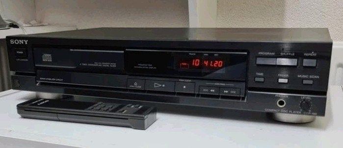 Sony cd speler cdp-190 + afstandsbediening, Ophalen of Verzenden