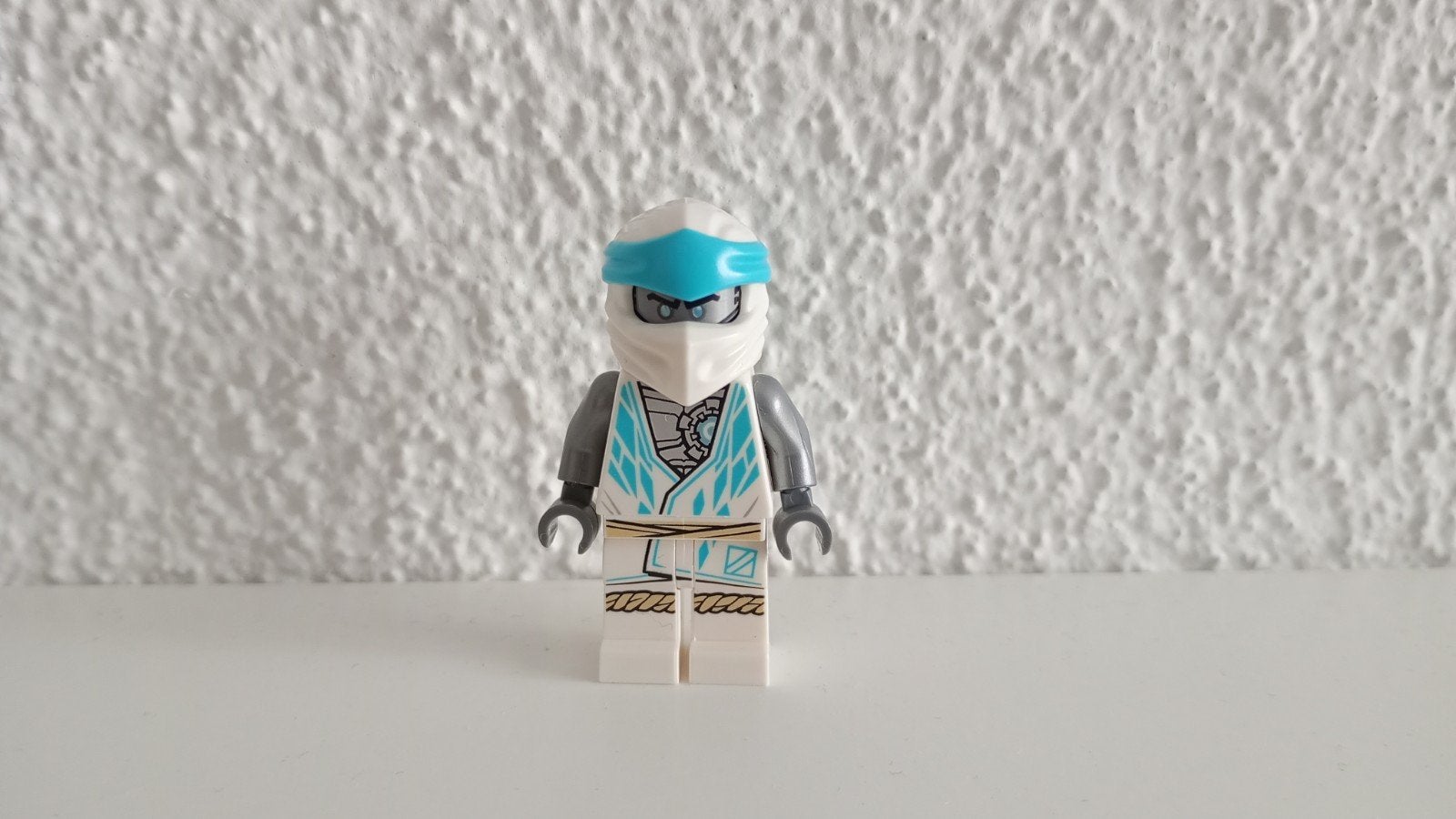 Lego Ninjago Zane Core poppetje, Lego, Ophalen of Verzenden, Zo goed als nieuw, Minifiguur