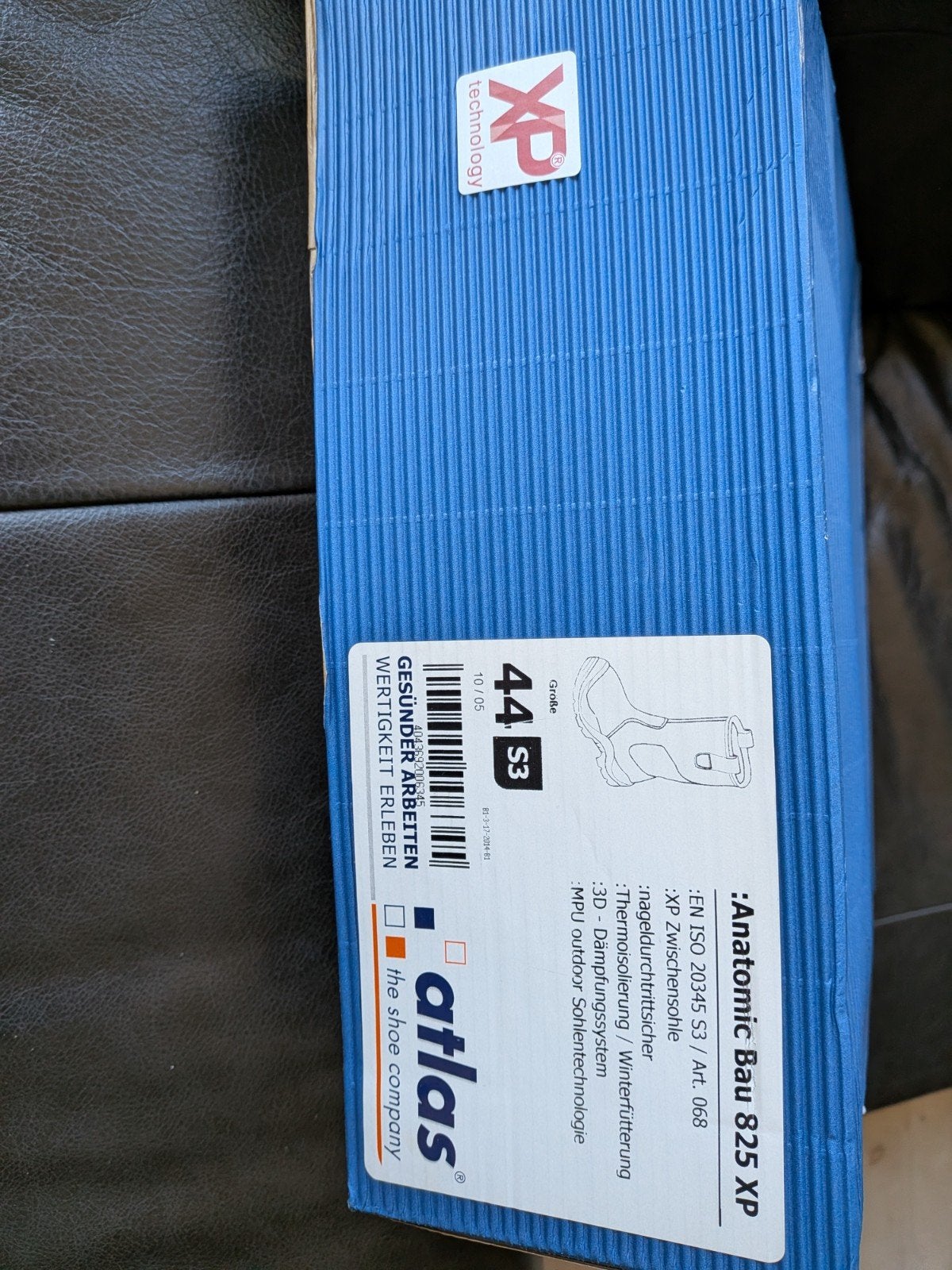 Atlas Anatomic Bau 825 S3 werklaars maat 44, Ophalen of Verzenden, Nieuw