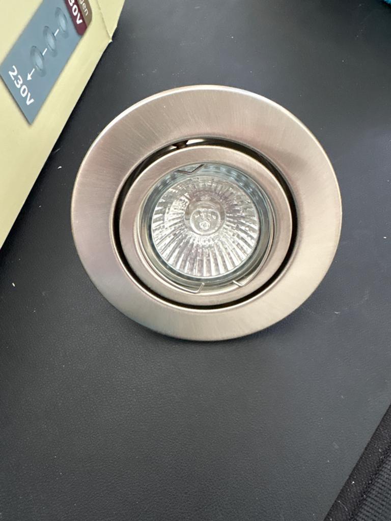 Halogeen inbouwspotje Philips Massive 50W, Halogeen, Metaal of Aluminium, Nieuw, Ophalen of Verzenden