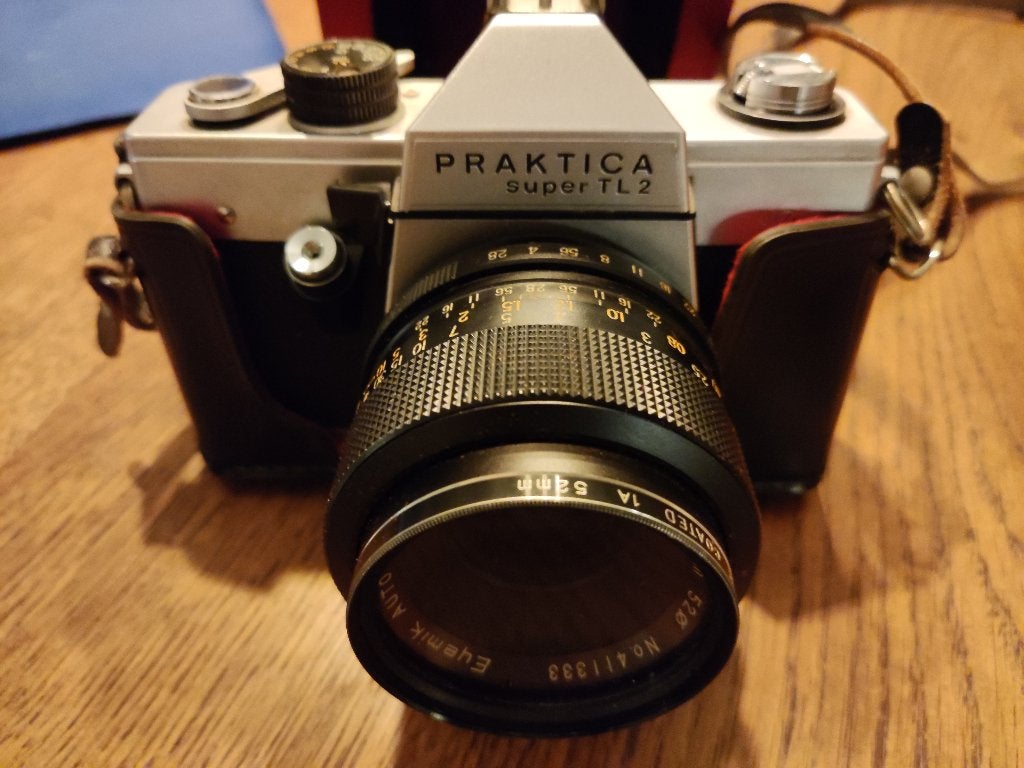 VINTAGE FOTOCAMERA PENTACON PRAKTICA SUPER TL2, Audio, Tv en Foto, Ophalen of Verzenden, Gebruikt, Spiegelreflex, Overige Merken