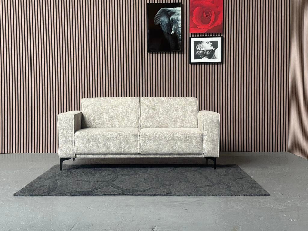 GRATIS LEVERING Luxe Tweezits Bank Grijs 190x85 SHOWMODEL