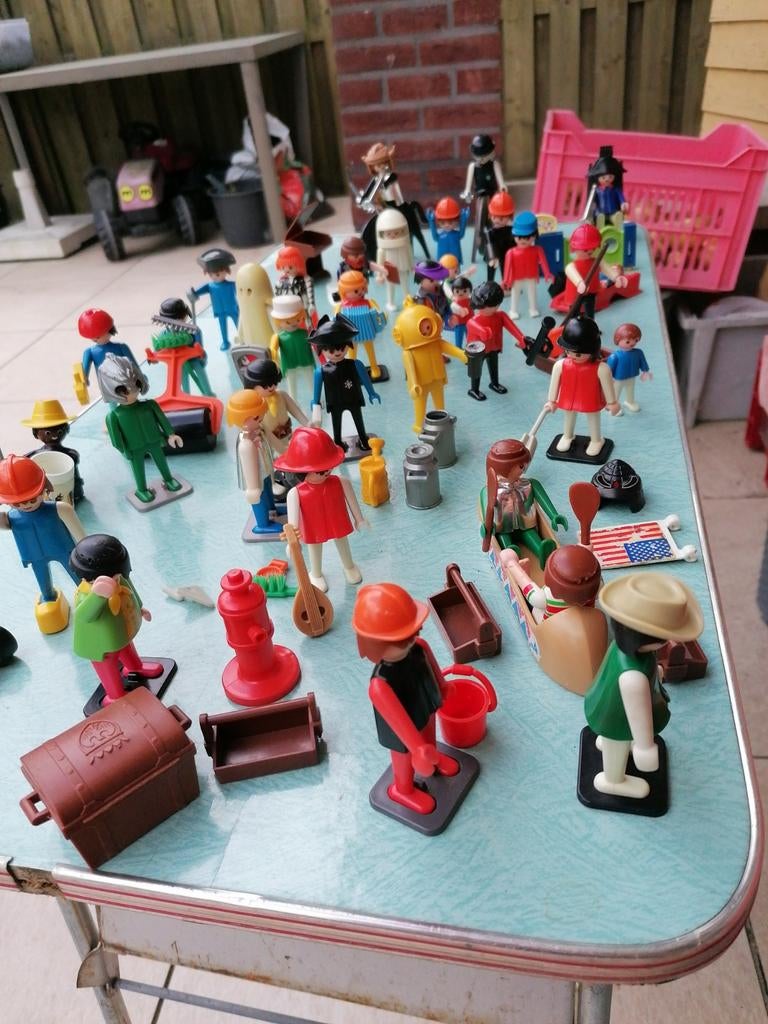 Grote verzameling Playmobil poppetjes en accessoires, Kinderen en Baby's, Speelgoed | Playmobil, Ophalen of Verzenden