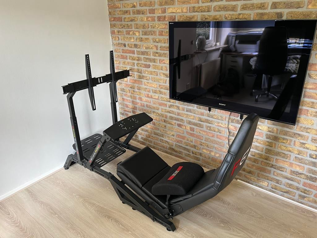 Next Level Racing FGT race stoel voor simulator, Ophalen, 1 speler, Racen en Vliegen, Zo goed als nieuw
