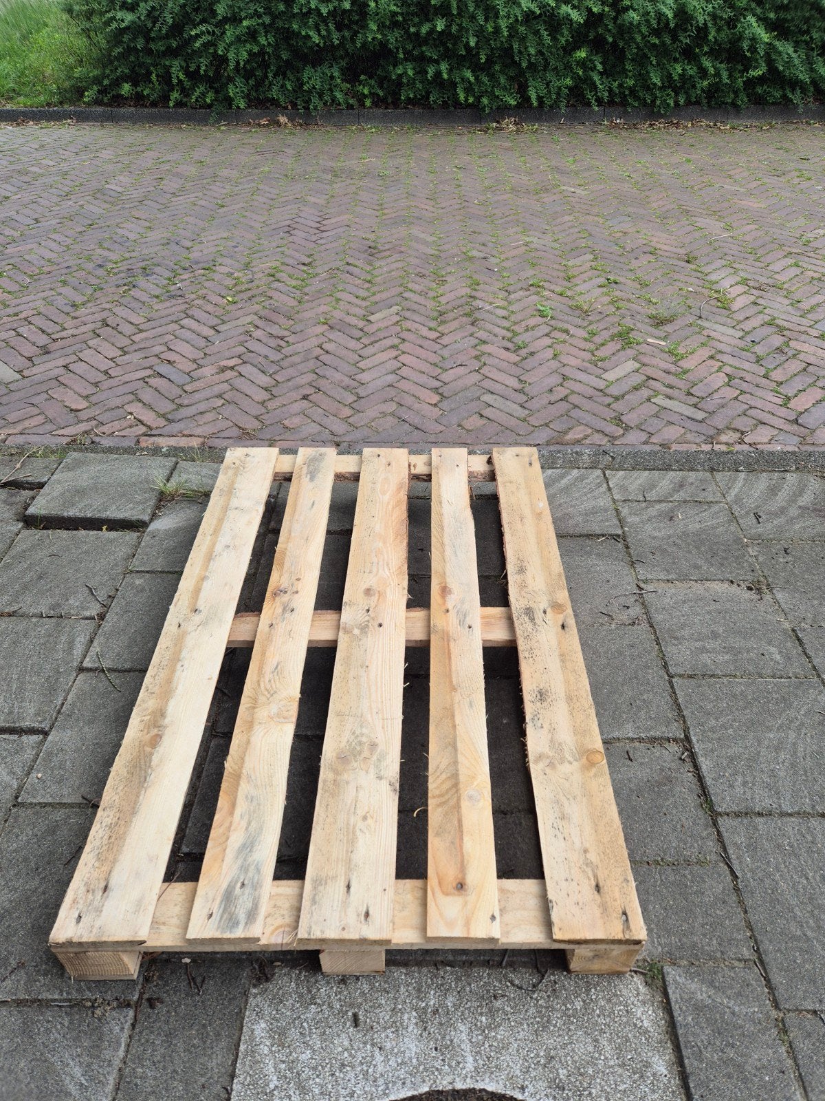 Europallet gratis af te halen, Ophalen