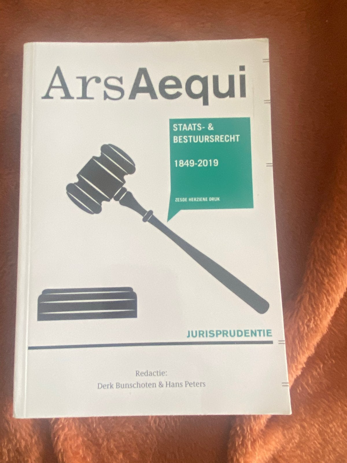 Ars Aequi Staats- & Bestuursrecht 1849-2019, Boeken, Ophalen of Verzenden, Gamma, Zo goed als nieuw, WO