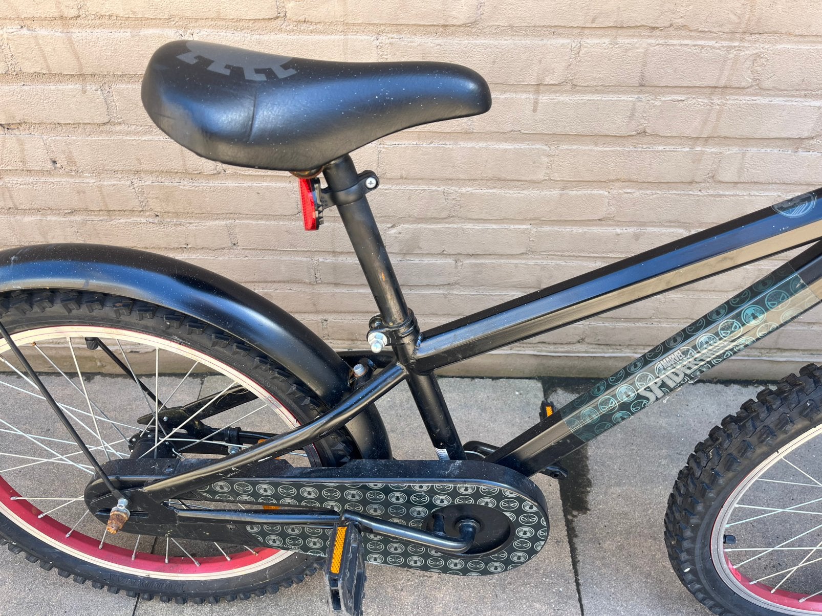 Spider-Man fiets 20 inc, Fietsen en Brommers, Fietsen | Kinderfietsjes, Ophalen, Gebruikt, 20 inch of meer