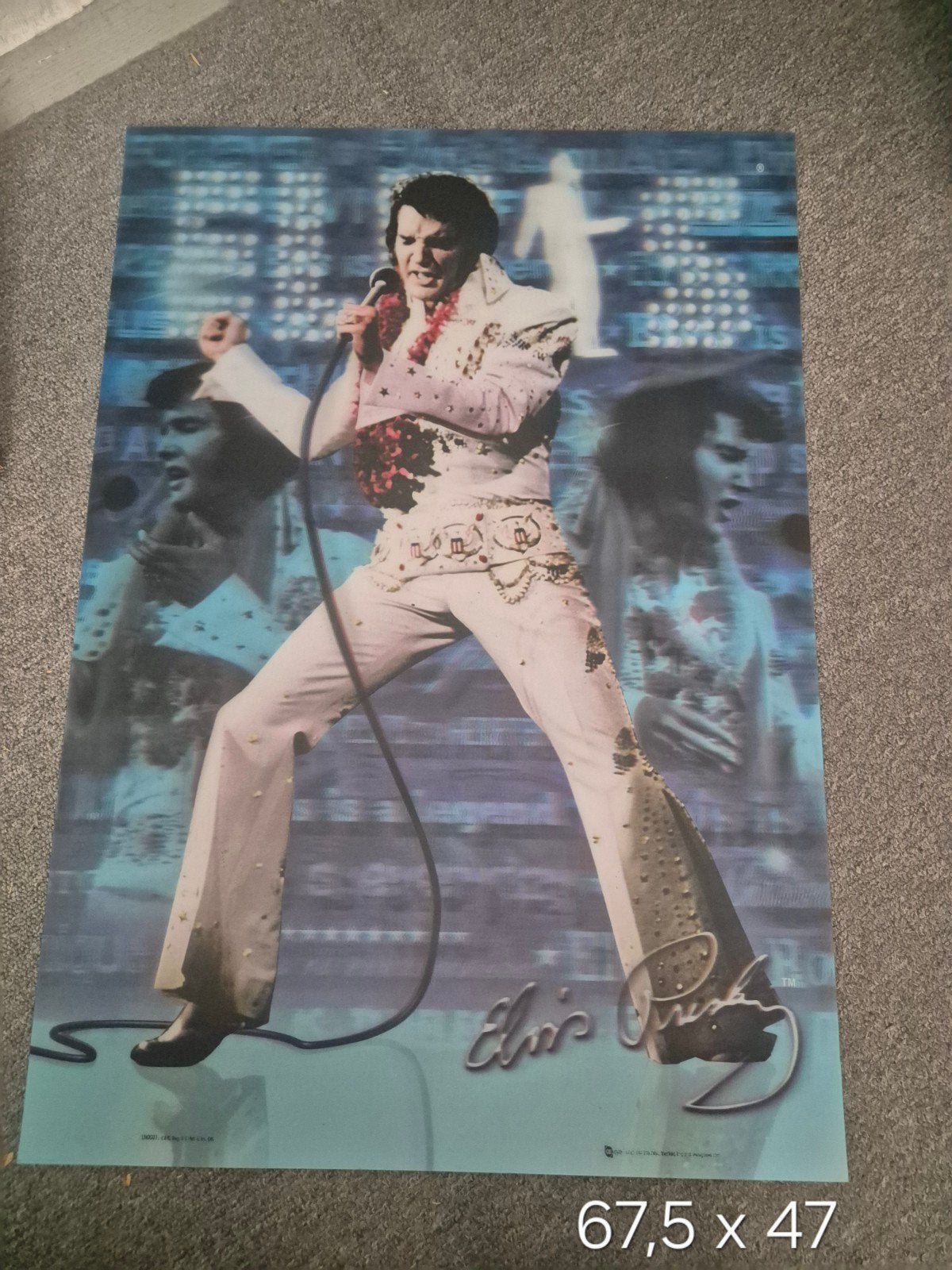 Foto plaat Elvis Presley, Verzamelen, Ophalen, Zo goed als nieuw, Film en Tv