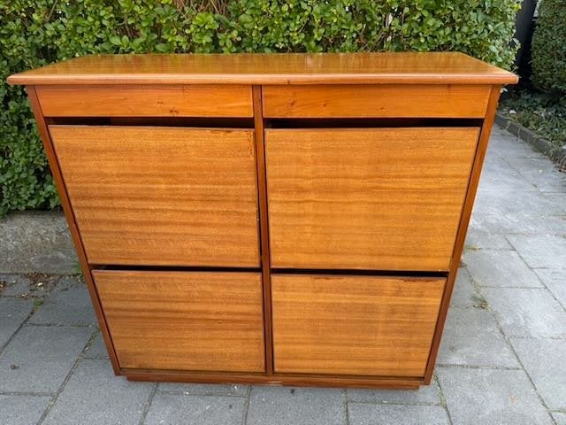 Massief mahoniehouten kast / dressoir 102 cm breed, Ophalen, Gebruikt