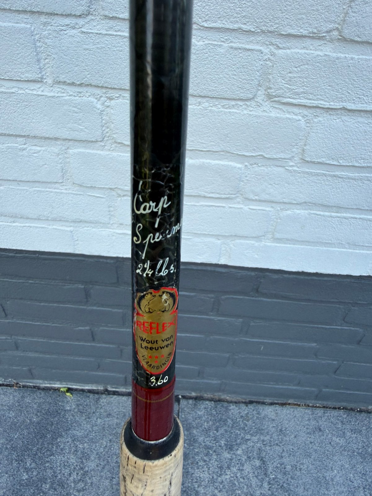 Reflex hengel, Ophalen, Gebruikt, Werphengel