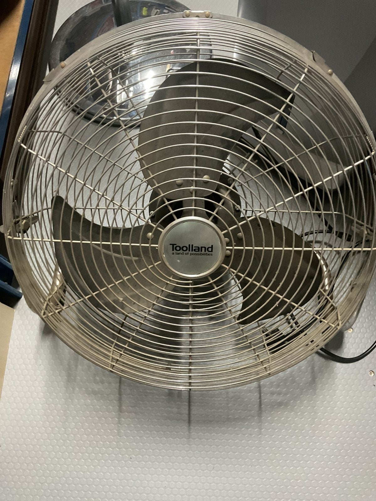 Toolland krachtige ventilator vintage model blaast hard, Ophalen, Zo goed als nieuw