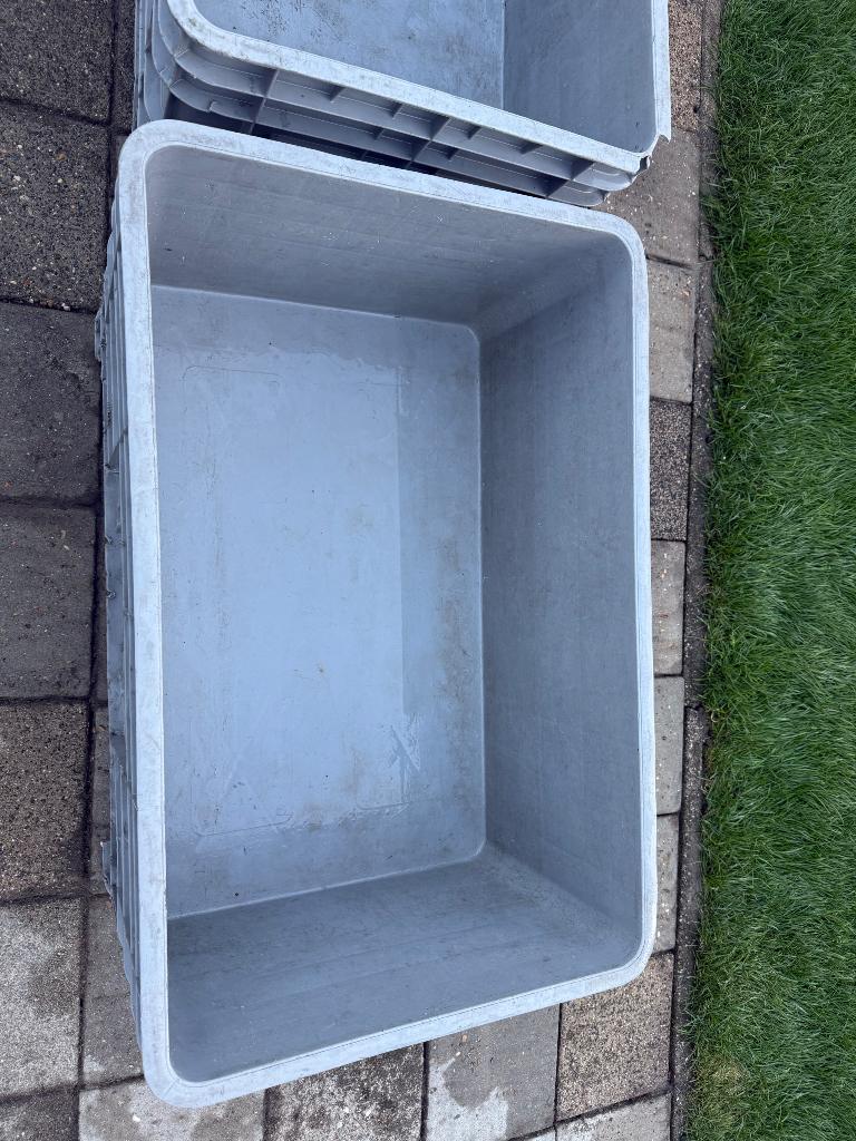 Palletbox kunststof bak, Ophalen, Gebruikt, 100 cm of meer, 60 cm of meer
