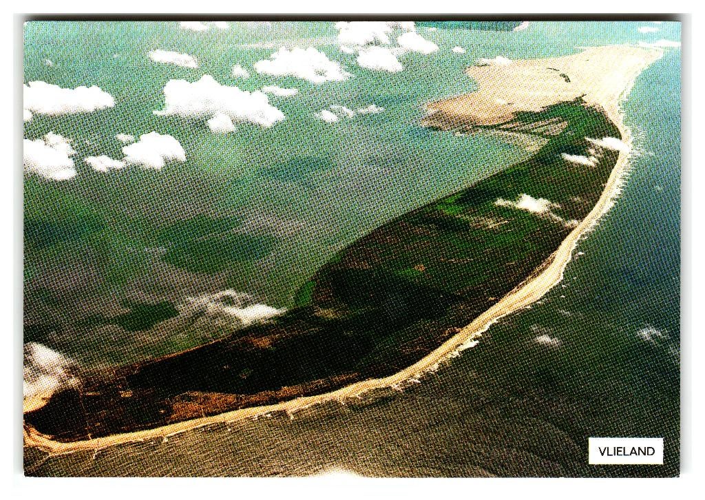 Vlieland, Verzenden, 1980 tot heden, Ongelopen, Waddeneilanden
