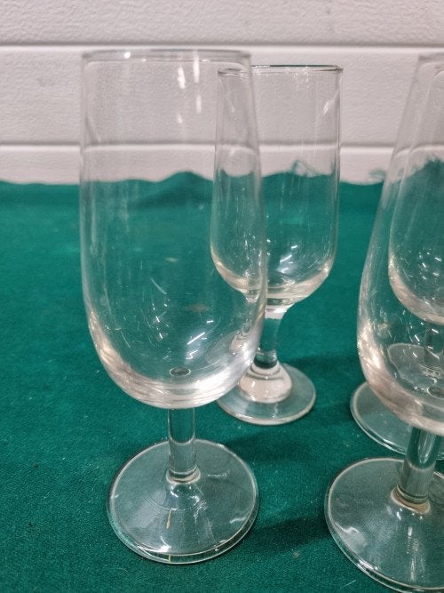 Port / sherry glas vier stuks, Ophalen of Verzenden, 'T Olde Gre-j, Info@toldegrej.nl, Endepoelstraat 20f Didam