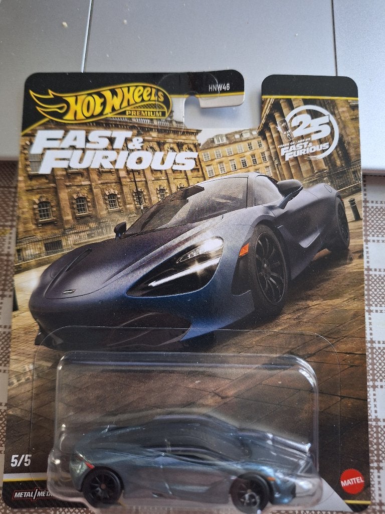Hot Wheels Fast & Furious McLaren 720S (25 jaar), Ophalen of Verzenden, Nieuw, Auto