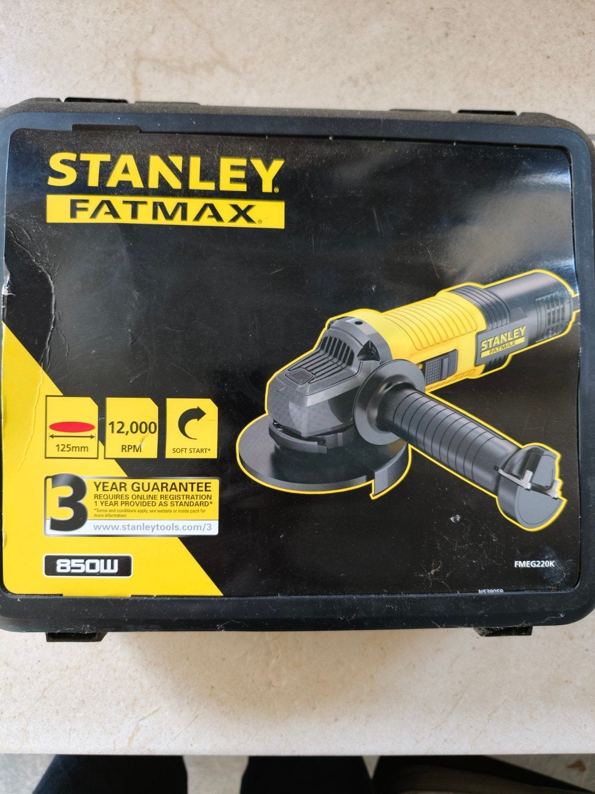 Stanley Fatmax Haakse Slijpmachine 850W, Ophalen of Verzenden
