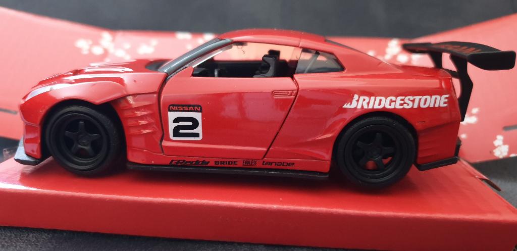 Nissan GT-R (R35) Ben Sopra Jada 1:32, Hobby en Vrije tijd, Overige merken, Christian@diecastcompany.nl, Auto, Diecast Company