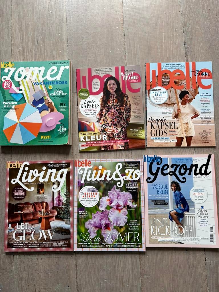 Diverse libelle, Ophalen of Verzenden, Zo goed als nieuw, Damesbladen