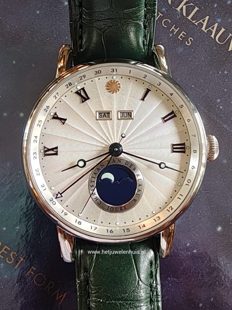 Christiaan van der Klaauw Supernova staal fullset en nieuw, Sieraden, Tassen en Uiterlijk, Horloges | Heren, Leer, Staal, Polshorloge