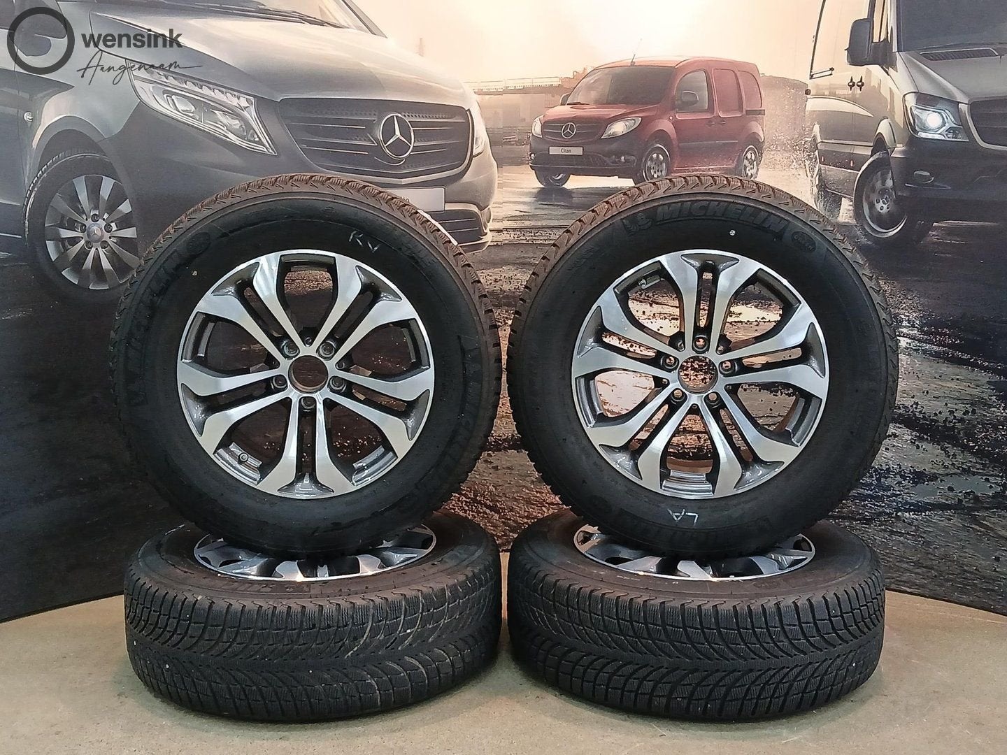 Winterset Mercedes-Benz Glc 253  17" (#970), Gebruikt, -, -, Banden en Velgen