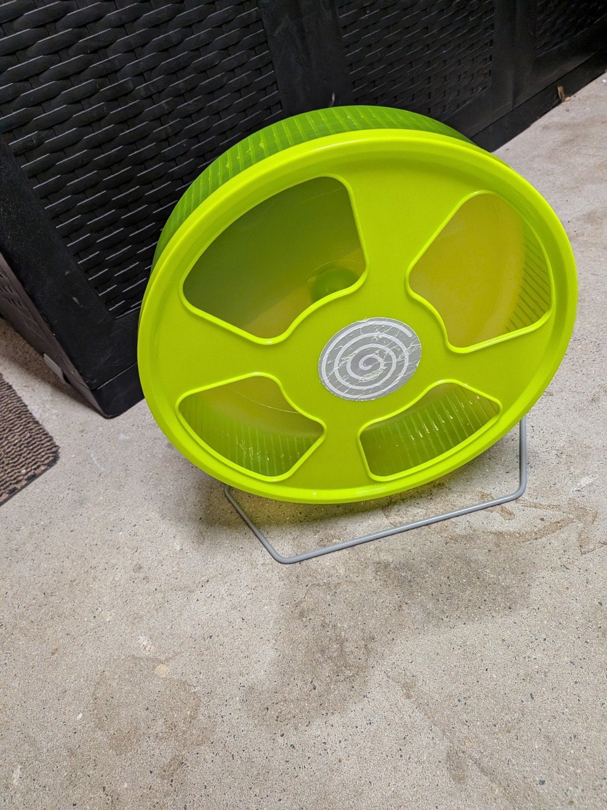 Hamster loopwiel + speelbal + huisje, Ophalen of Verzenden, Loopwiel of Rad