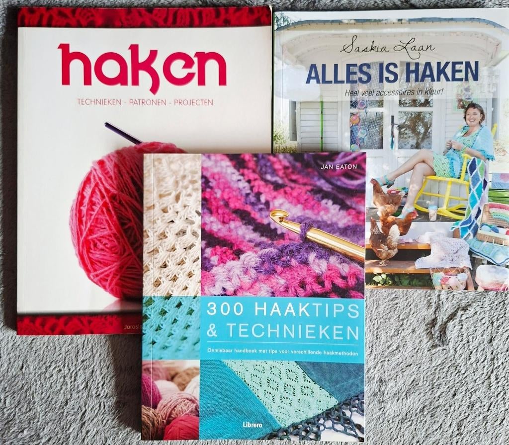 Alles is haken 300 Haaktips, Hobby en Vrije tijd, Breien en Haken, Ophalen of Verzenden, Zo goed als nieuw, Haken, Patroon of Boek